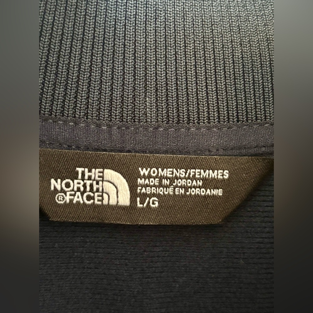 NWT North Face Women’s Tech Full Zip Fleece Jacket - L - Urban Navy - Picture 6 of 16